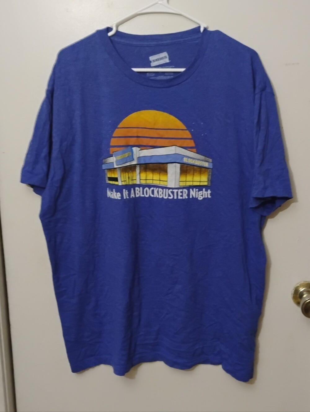 Men's Retro Blockbuster Video Print T-shirt